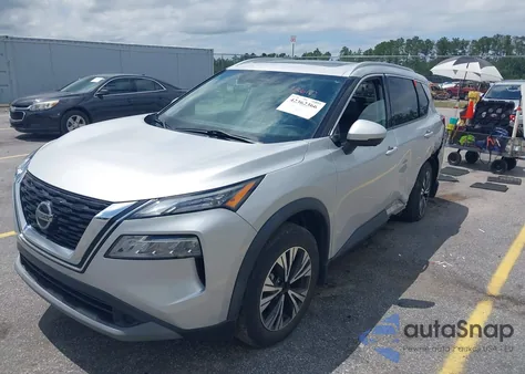 2021 Nissan Rogue Sv Fwd from USA, damaged, VIN 5N1AT3BA6MC754247